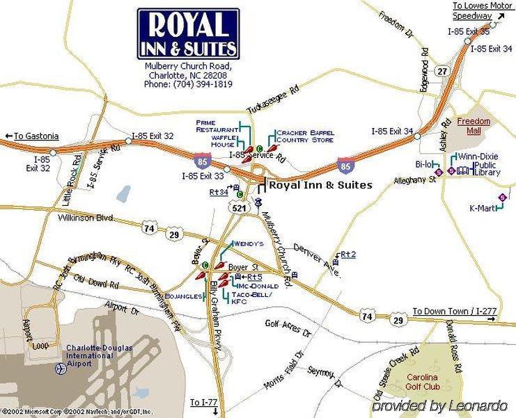 Royal Inn And Suites Charlotte Airport Eksteriør bilde